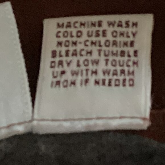 Worthington Woman Brown Button-Up Dress 2 Pockets & Belt Plus Sz 20W #23Q - Picture 10 of 10